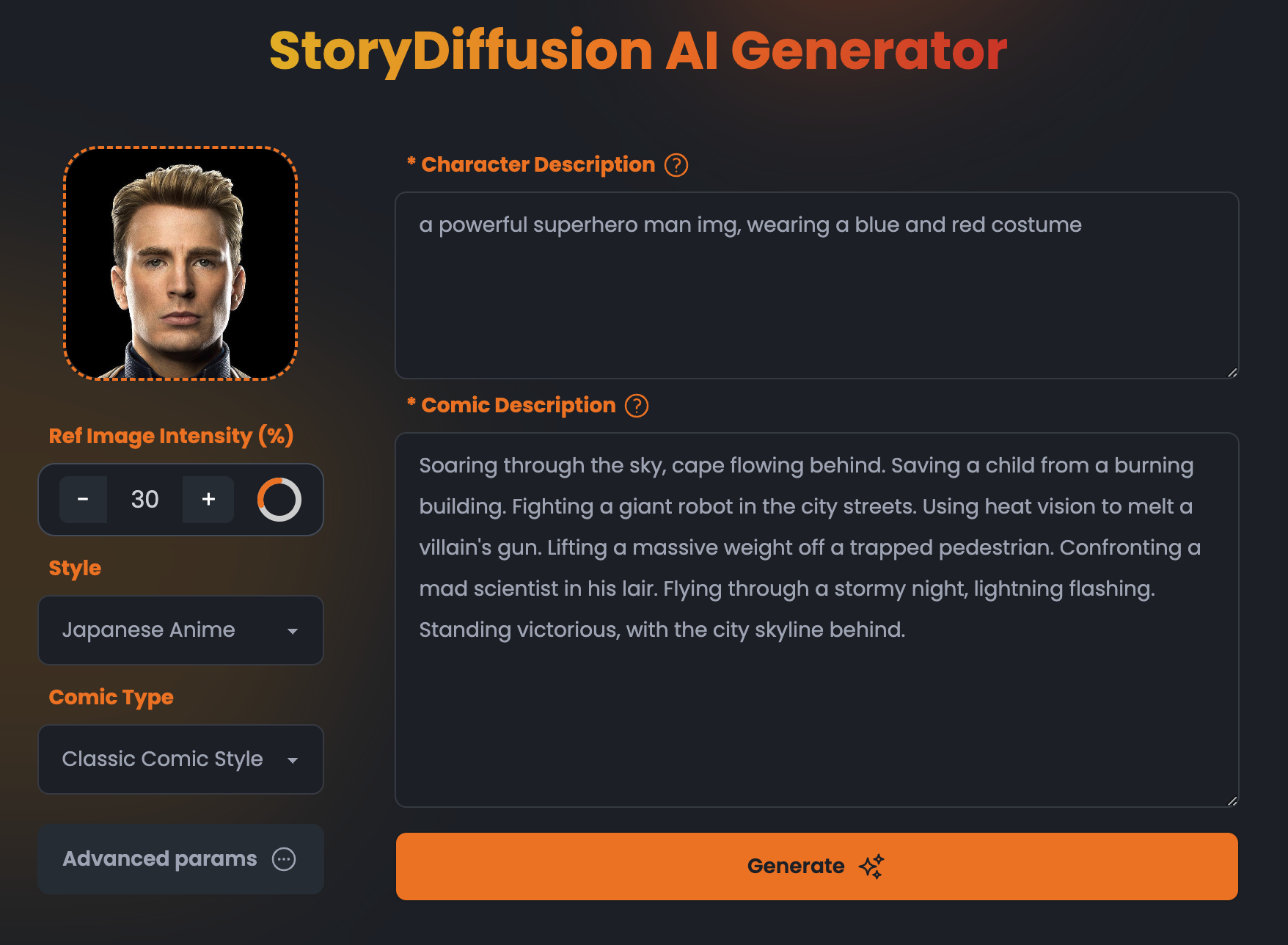 StoryDiffusion AI Story Generator By Story Diffusion - AI Story Generator